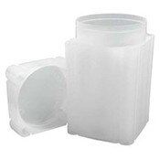 Square Penny Coin Tubes -Translucen